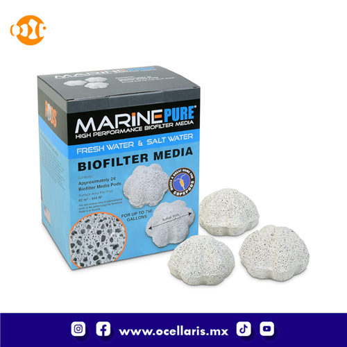 Biofilter Media Pods - Aprox 24 Pods