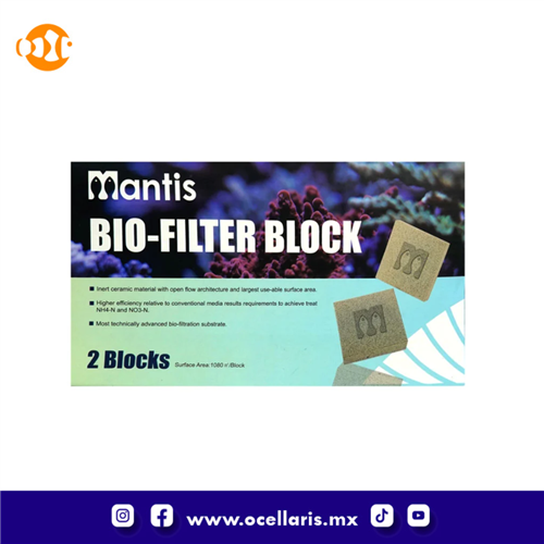 Mantis Bio-Filter Block - 2 piezas
