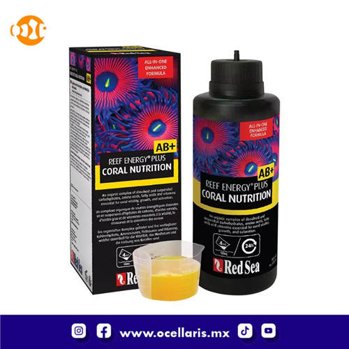 Reef Energy Plus - Superalimento para coral todo en uno (AB+) - 250 ml