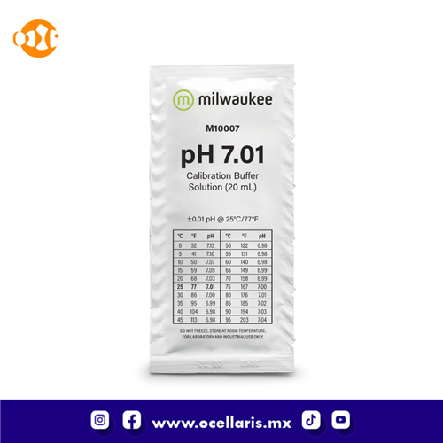 Milwaukee Liquido de Calibracion  pH 7.01
