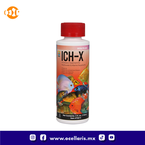 ICH-X  4oz - Tratamiento eficaz para Ich