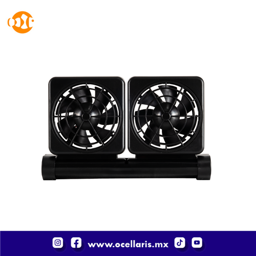 Ventilador Enfriador de Acuario - 2 Ventiladores